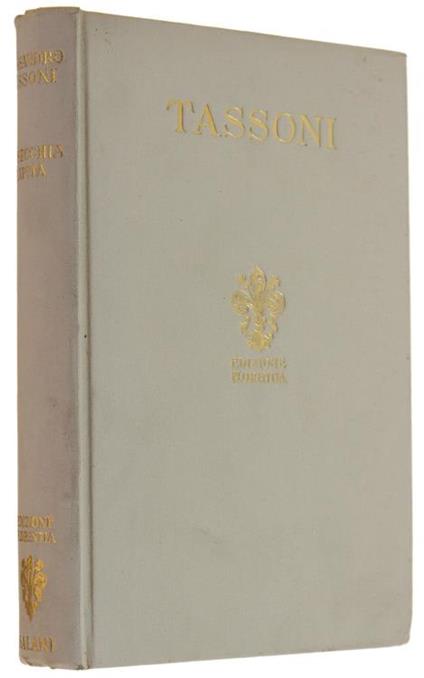 La Secchia Rapita Aggiuntevi Le Altre Poesie E Le Prose Politiche - Alessandro Tassoni - copertina