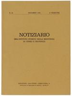 Notiziario Dell'Istituto Storico Della Resistenza In Cuneo E Provincia. N. 26. Dicembre 1984