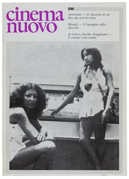 Cinema Nuovo. N. 246 - Guido Aristarco - copertina