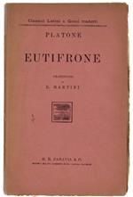 Eutifrone. Traduzione Di E.Martini