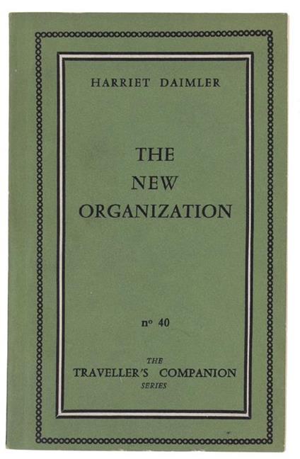 The New Organization - Harriet Daimler - copertina