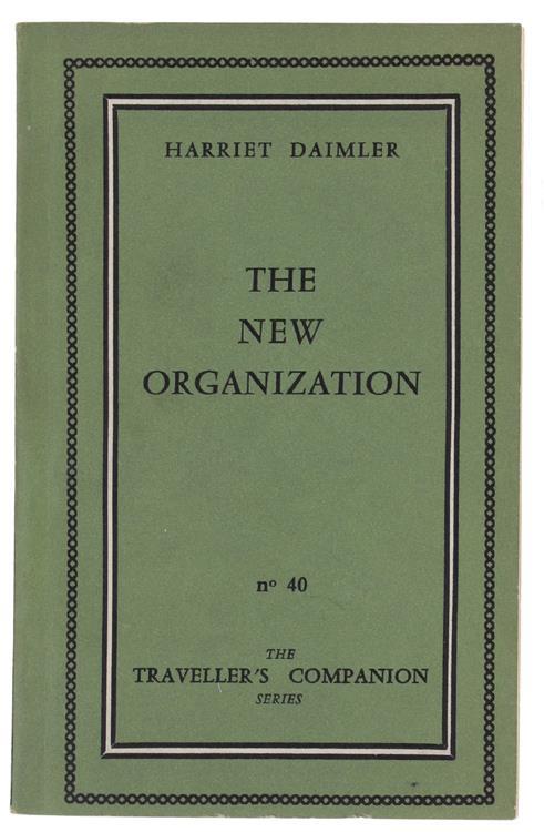 The New Organization - Harriet Daimler - copertina