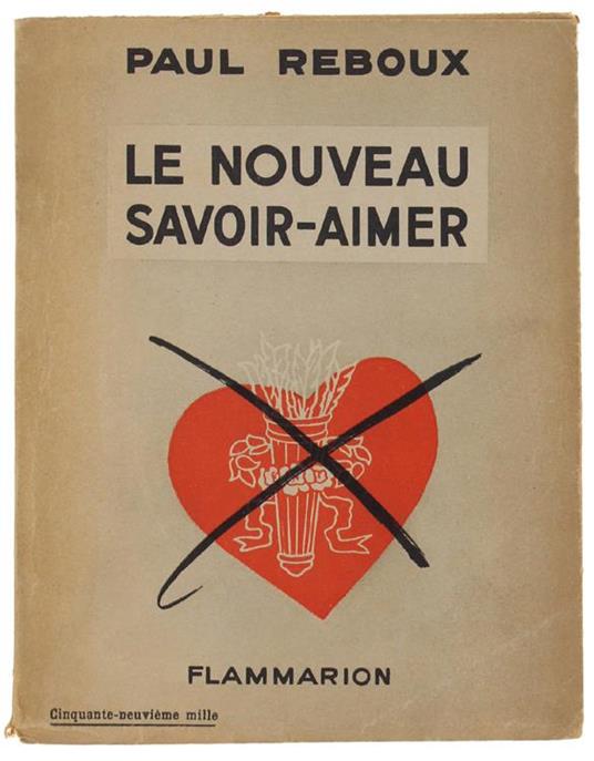 Le Nouveau Savoir-Aimer - Paul Reboux - copertina