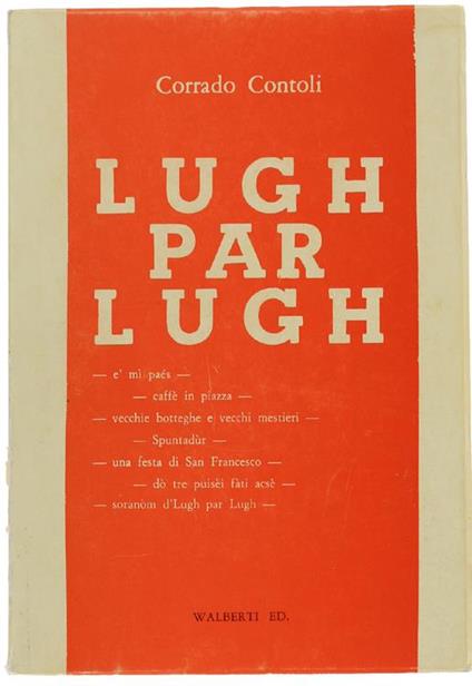Lugh Par Lugh - Corrado Contoli - copertina