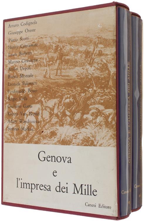 Genova E L'Impresa Dei Mille - copertina