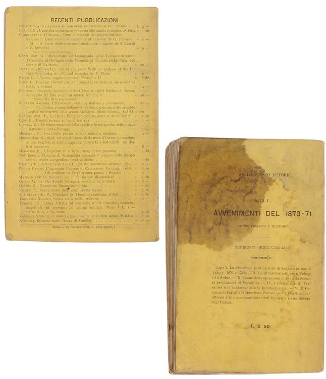 Gli Avvenimenti Del 1870-71. Studio Politico E Militare