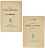 Corso Di Storia Della Chiesa. Volume V. La Chiesa Nel Tempi Moderni. Parte Prima + Parte Seconda