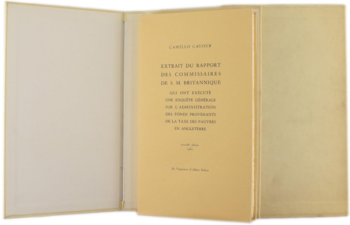 Extrait Du Rapport De Commissaires De S.M. Britannique Qui Ont Executè Une Enquête Générale Sur L'Administration Des Fonds Provenants De La Taxe Des Pauvres En Angleterre