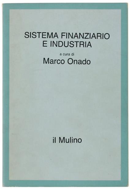 Sistema finanziario e industria - copertina