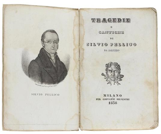 Tragedie e Cantiche - Silvio Pellico - copertina