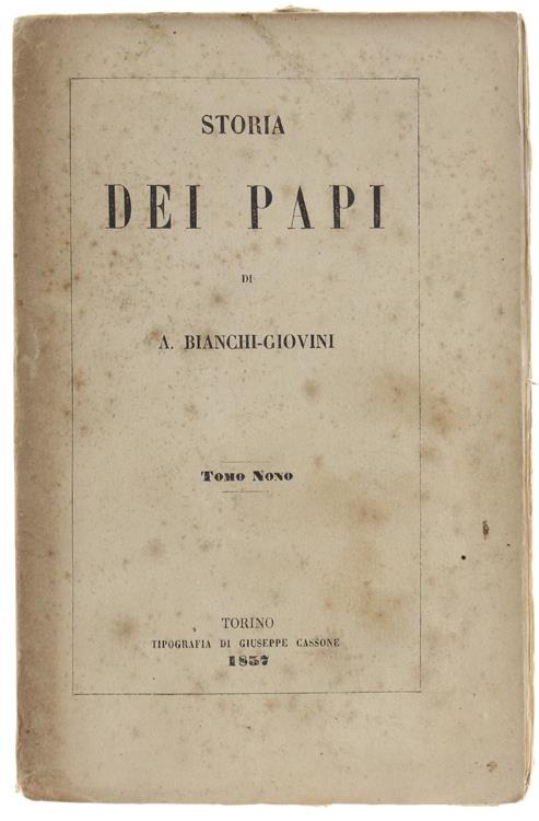 Bergoglio Libri d'Epoca Snc