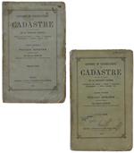 Révision Et Conservation Du Cadastre, Approprié Aux Besoins De La Propriété Foncière... Enquête Officieuse Du Président Bonjean Continuée Et Redigée Par Georges Bonjean
