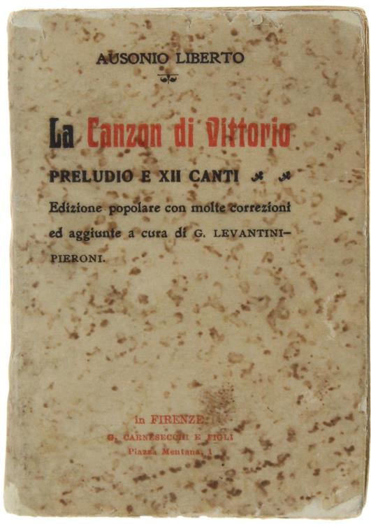 Bergoglio Libri d'Epoca Snc