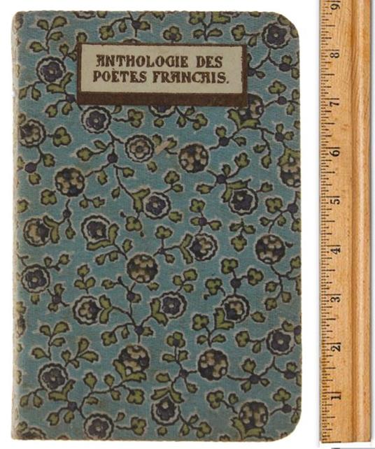 Anthologie Des Poetes Français - copertina