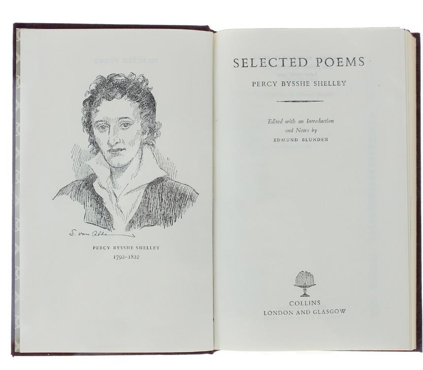 Selected Poems Editer With An Introduction And Notes By Edmund Blunden