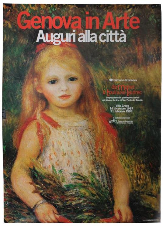 Genova In Arte. Da Manet A Toulouse-Lautrec (Poster) - copertina