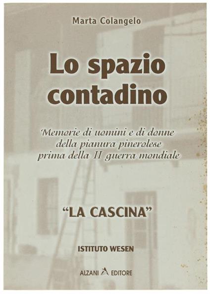 Lo spazio contadino - Marta Colangelo - copertina