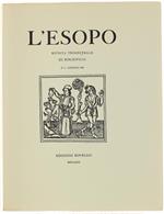 L' Esopo. Rivista Trimestrale Di Bibliofilia. N. 6 - Giugno 1980