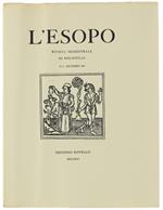 L' Esopo. Rivista Trimestrale Di Bibliofilia. N. 8 - Dicembre 1980