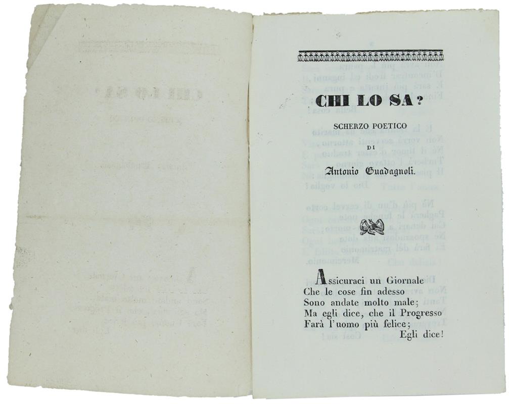 Bergoglio Libri d'Epoca Snc