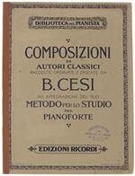 Metodo Per Lo Studio Del Pianoforte. Composizioni Di Gio. Seb. Bach. Libro Iv (Contenuto: Vedi Foto Dell'indice)