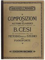 Metodo Per Lo Studio Del Pianoforte. Composizioni Di Felice Mendelssohn-Bartholdy. Libro Vi (Contenuto: Vedi Foto Dell'indice)