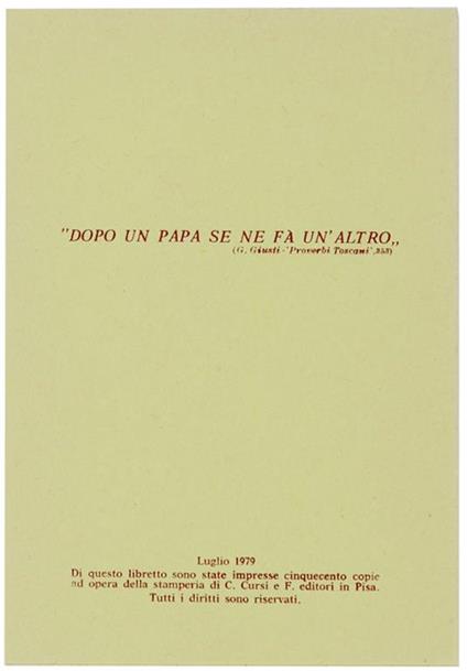 Tempo Dei Tre Papi. I Libretti di Mal'Aria 213 - Ivan Lackovic Croata - copertina