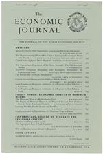 The Economic Journal - The Journal Of The Royal Economic Society. Vol, 106 No. 436 - May 1996