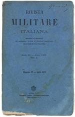 Rivista Militare Italiana. Dispensa IV - Aprile 1877