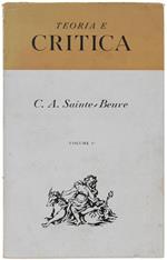 Teoria e Critica. Volume primo