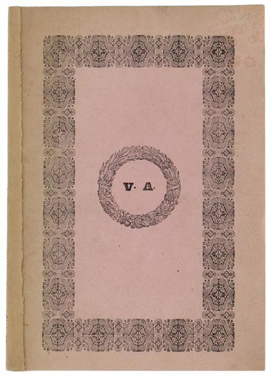 Ob Faustitatem Coniugii Principum Nn. VICTORII ET ADELAIDIS TITULI EPITALAMIOI ET POLUGLOSSOI - copertina