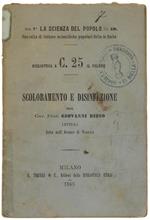 Scolorimento e Disinfezione. Lettura fatta nell'Ateneo di Venezia