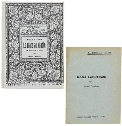 La Mare Au Diable. Introduction Et Notes Par Henri Gambier - George Sand - copertina