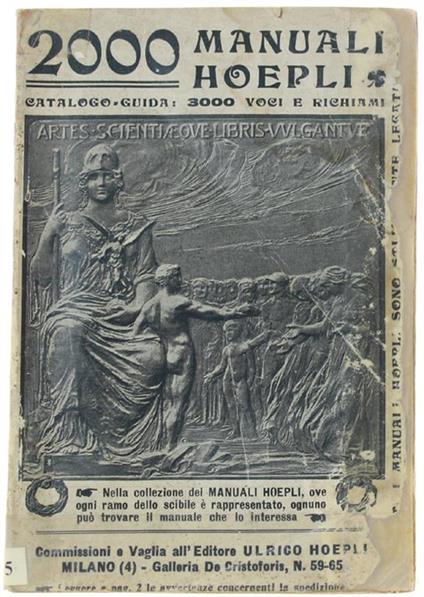 2000 Manuali Hoepli - copertina