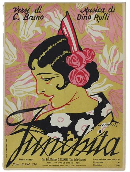 Junchita. Spartito - copertina