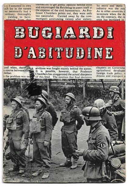 Bugiardi d'abitudine Menzogna della stampa anglo-francese - copertina