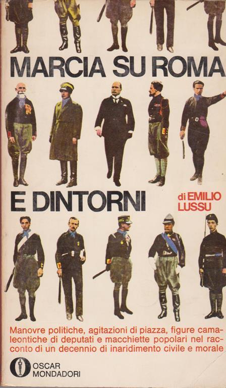 Marcia su Roma e dintorni - Emilio Lussu - copertina