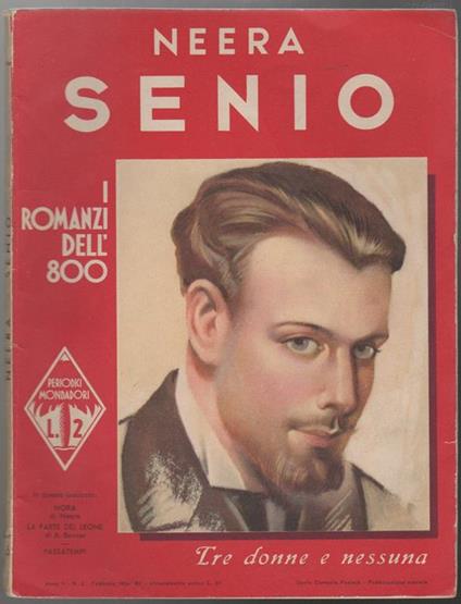 Senio (tre donne e nessuna) - Neera - copertina