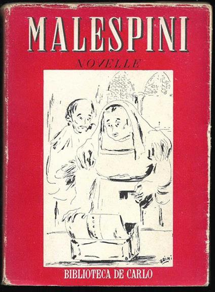 Novelle scelte - Celio Malespini - copertina