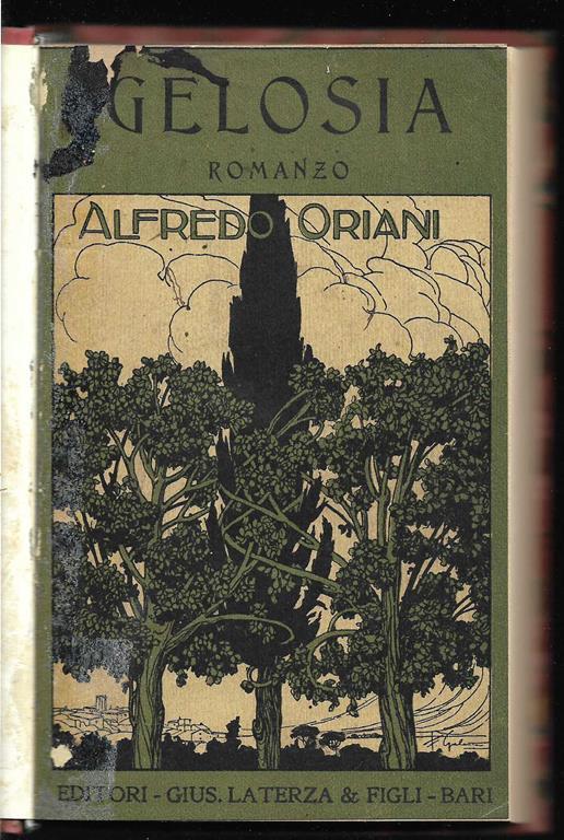 Gelosia - Alfredo Oriani - copertina