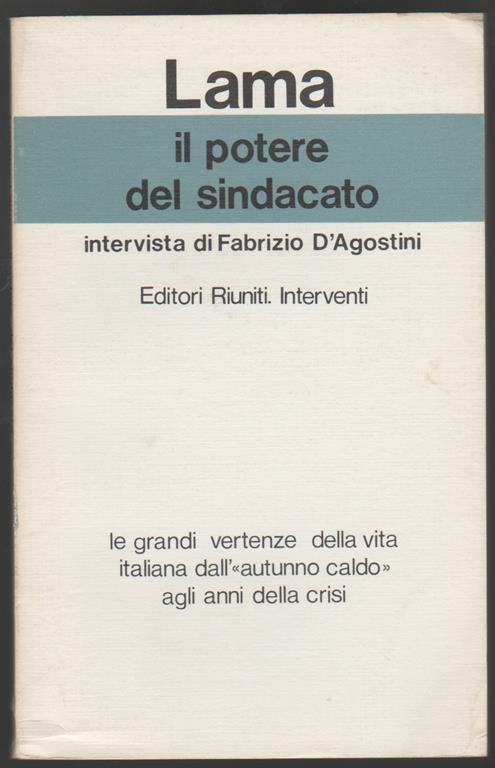 INTERVISTA CON IL POTERE