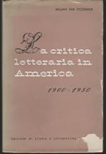La critica letteraria in America 1900-1950