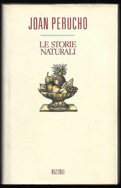 Le storie naturali (stampa 1989) - Joan Perucho - copertina