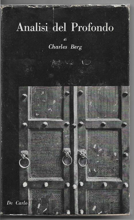 Analisi del Profondo - Charles Berg - copertina