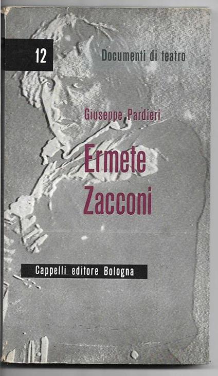 Ermete Zacconi - Giuseppe Pardieri - copertina