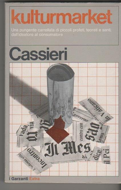 Kulturmarket (stampa 1977) - Giuseppe Cassieri - copertina