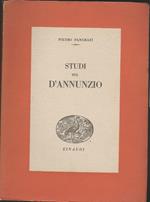 Studi sul d'Annunzio