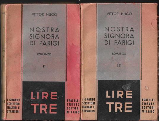 Nostra Signora di Parigi o Esmeralda - Victor Hugo - copertina