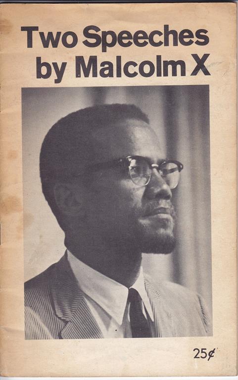 Two Speeches by Malcolm X - Malcolm X - copertina