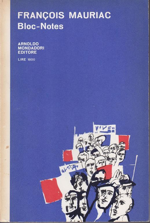 Bloc-Notes - François Mauriac - copertina